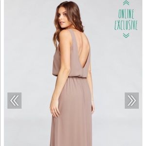 Show Me Your Mumu Kendall maxi dress in Dune small